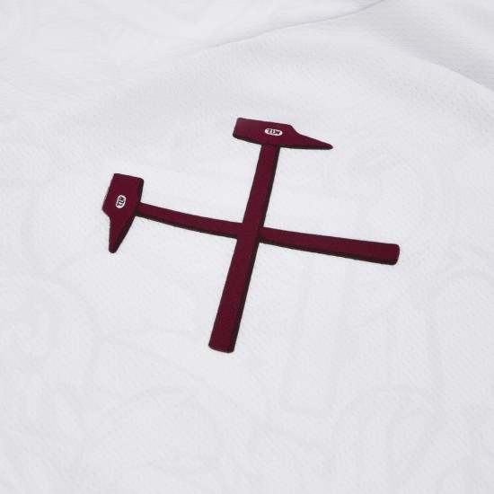 Maglia Away Bambino West Ham United 2026/27 senza sponsor Maglia Away Bambino West Ham United 2026/27 senza sponsor