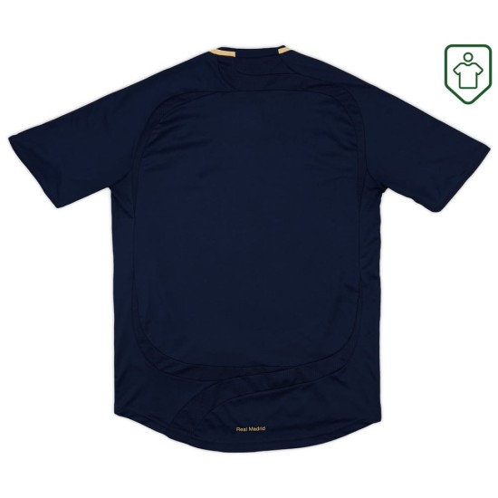 Uomo Maglia retro trasferta Real Madrid 2007/08 Nera