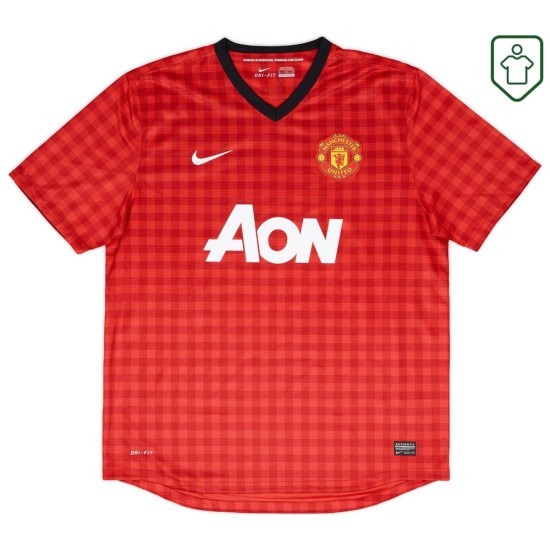 Maglia retrò casa uomo Manchester United 2012/13 Rooney #10