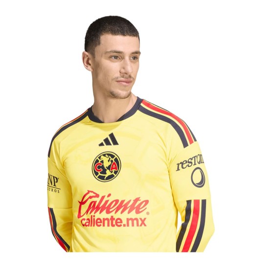Maglia home a maniche lunghe del Club América 2026/27 da bambino Maglia home a maniche lunghe del Club América 2026/27 da bambino