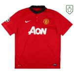 Maglia retrò casa Champions League uomo Manchester United 2013/14 Rooney #10