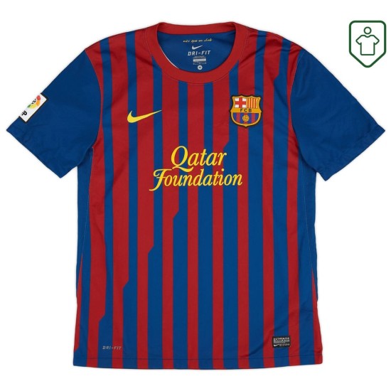 Uomo Maglia retro casa FC Barcellona 2011/12 Messi #10