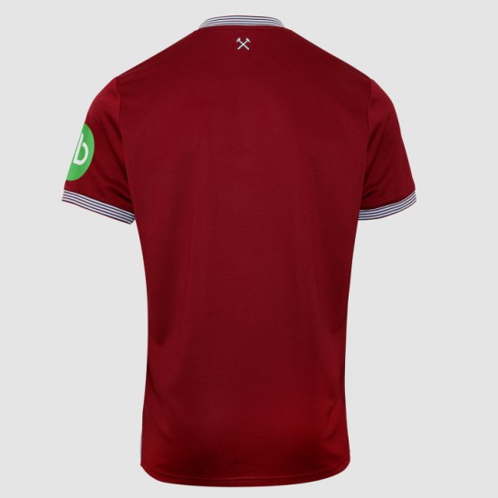 Maglia Casa West Ham United Bambino Senza Sponsor 2025/26