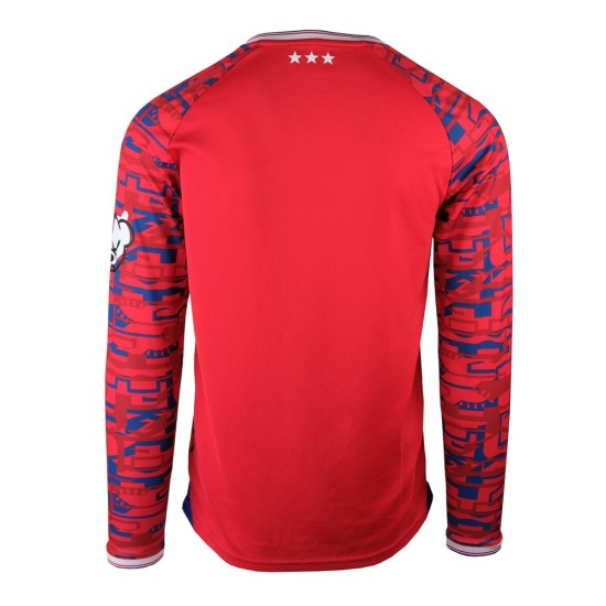 Uomo Ipswich Town 2025/26 Maglia Trasferta Manica Lunga