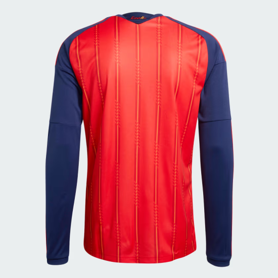 Maglia a maniche lunghe home Coppa del Mondo 2026 Spagna bambino