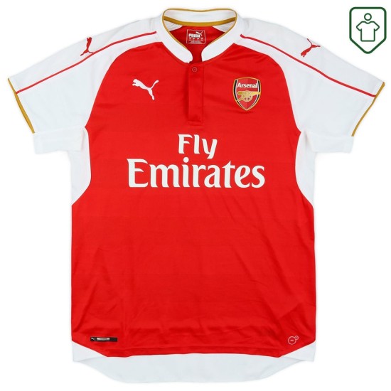 Maglia retrò casa uomo Arsenal 2015/16 Arteta #8