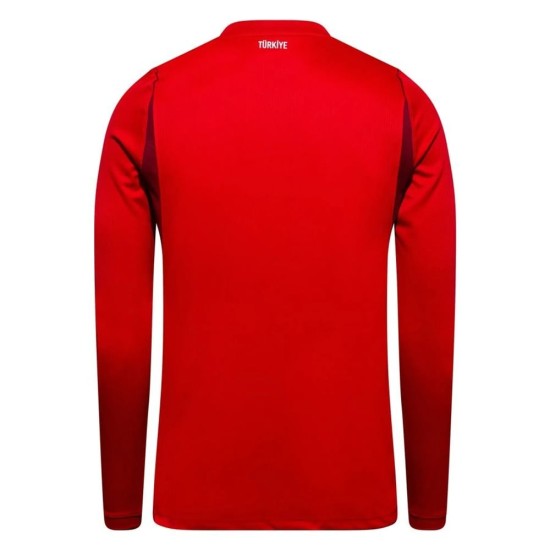 Maglia Maniche Lunghe Mondiali 2026 Casa Turchia Donna