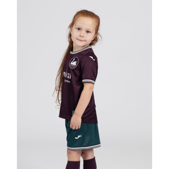 Kit trasferta Swansea City 2025/26 bambino