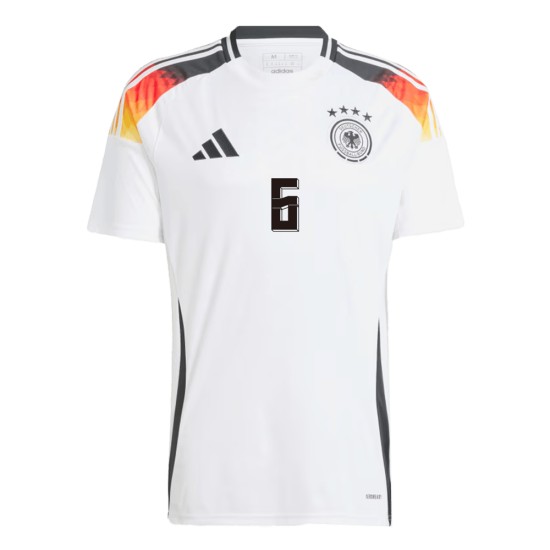 Maglia Casa Joshua Kimmich #6 Germania EURO 2024