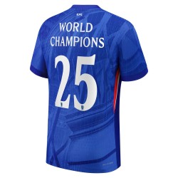 Maglia Home Chelsea 2025/26 Uomo - Campioni del Mondo n. 25