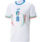 Jorginho #8 Italia Maglia Trasferta Coppa del Mondo 2022