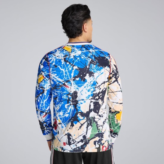 Maglia a maniche lunghe Stone Roses Manchester United 2025/26 Uomo