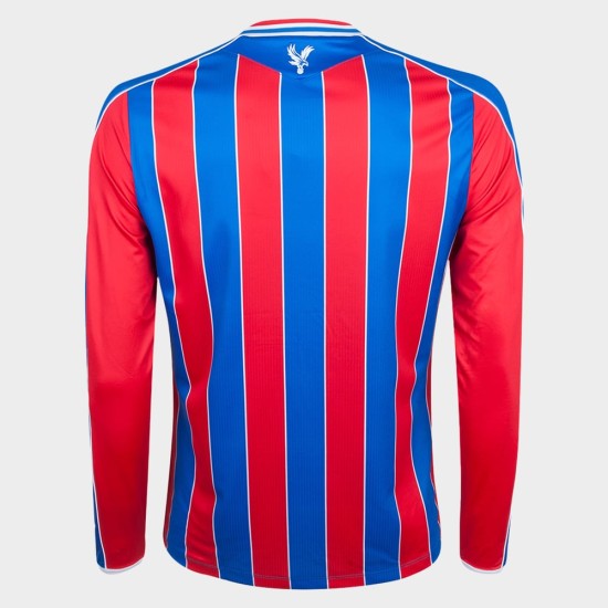 Uomo Crystal Palace 2025/26 Maglia Casa Manica Lunga