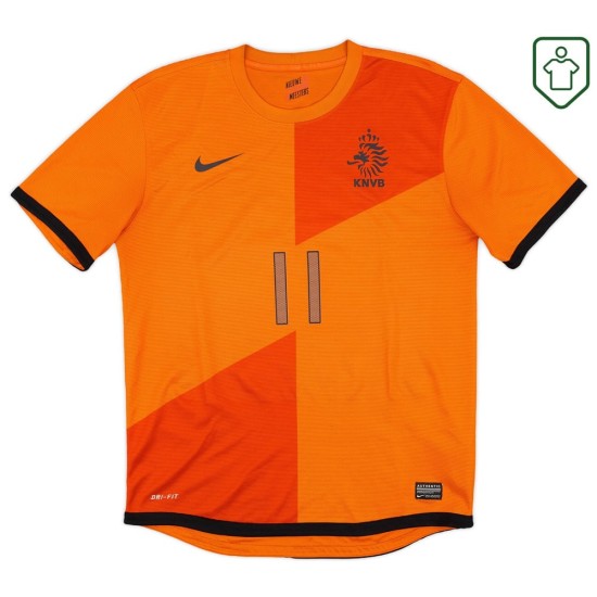 Maglia retrò Paesi Bassi 2012/13 casa da uomo Robben #11