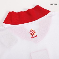 Maglia+Pantaloncini Casa Bambini Polonia EURO 2024 Maglia+Pantaloncini Casa Bambini Polonia EURO 2024