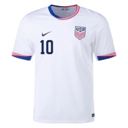 Maglia Casa Christian Pulisic #10 USMNT Copa America 2024 Maglia Casa Christian Pulisic #10 USMNT Copa America 2024