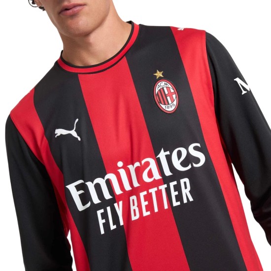 Maglia casalinga manica lunga Milan 2026/27 bambino Maglia casalinga manica lunga Milan 2026/27 bambino