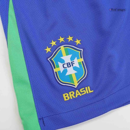 Pantaloncini Casa Brasile Copa America 2024 Pantaloncini Casa Brasile Copa America 2024