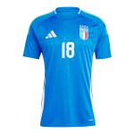 Maglia Casa Nicolo Barella #18 Italia EURO 2024