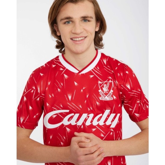 Maglia Retrò Casa Candy Liverpool Bambino 1989/91