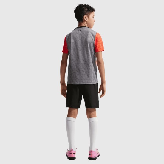 Bambino Chelsea 2025/26 Terza Maglia Pre-Match Grigia