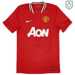 Maglia retrò casa uomo Manchester United 2011/12 Scholes #22