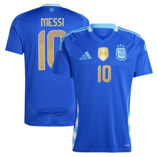 Maglia Trasferta Lionel Messi #10 Argentina Copa America 2024