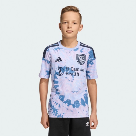 Bambino San Jose Earthquakes 2026 Maglia Trasferta