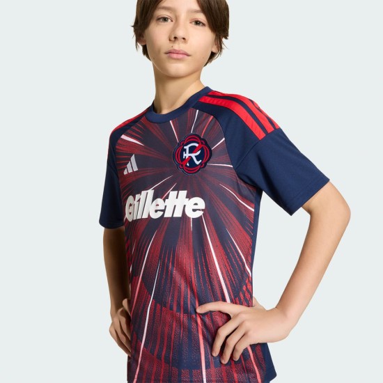 Bambino New England Revolution 2026 Maglia Home Bambino New England Revolution 2026 Maglia Home
