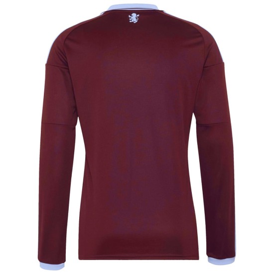 Maglia Aston Villa 2026/27 Home Manica Lunga Bambino Maglia Aston Villa 2026/27 Home Manica Lunga Bambino