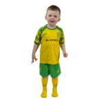 Kit Home Norwich City 2026/27 Bambino Kit Home Norwich City 2026/27 Bambino