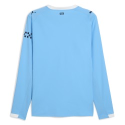 Maglia Home Manica Lunga Manchester City 2025/26 Uomo