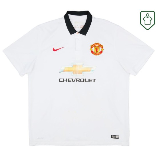 Maglia retrò trasferta uomo Manchester United 2014/15 Di Maria #7 Maglia retrò trasferta uomo Manchester United 2014/15 Di Maria #7