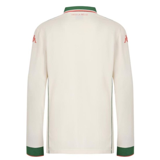 Uomo OGC Nizza 2025/26 Maglia Away Manica Lunga