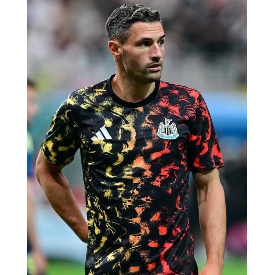Maglia Pre Match Terza Bambino Newcastle United 2025/26