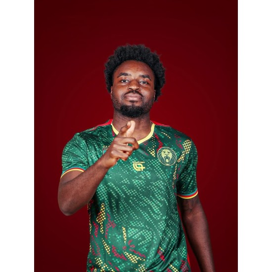 Maglia Third Camerun 2025/26 Fourteen AFCON da uomo Maglia Third Camerun 2025/26 Fourteen AFCON da uomo