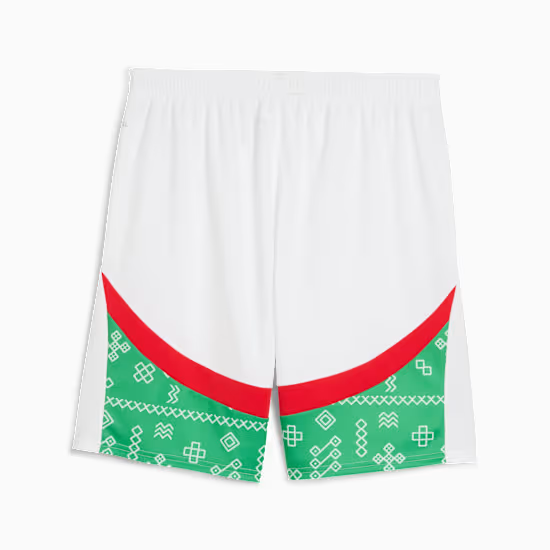 Terzo pantaloncino Marocco 2025 uomo - bianco Terzo pantaloncino Marocco 2025 uomo - bianco