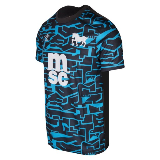 Uomo Ipswich Town 2025/26 Terza Maglia da Riscaldamento