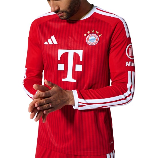 Maglia Home Maniche Lunghe Bambino Bayern Monaco 2026/27 Maglia Home Maniche Lunghe Bambino Bayern Monaco 2026/27