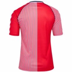 Maglia retrò Danimarca 86 - rossa uomo