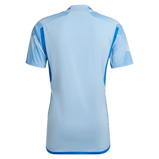 Spagna Maglia Trasferta Coppa del Mondo 2022