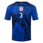 Walker Zimmerman #3 USMNT Maglia Trasferta Coppa del Mondo 2022