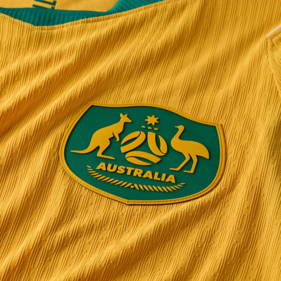 Maglia Mondiali 2026 Casa Australia Bambino Maglia Mondiali 2026 Casa Australia Bambino