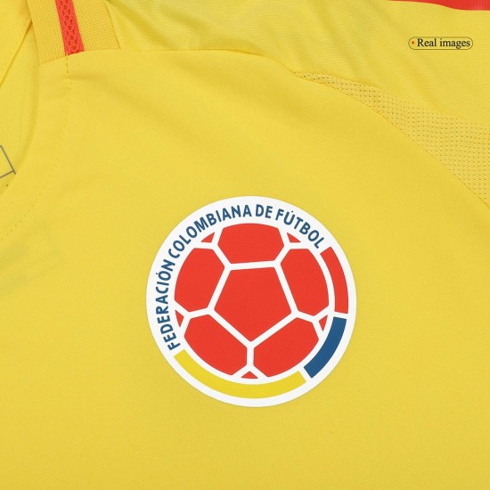 Maglia Versione Giocatore Casa Colombia Copa America 2024 Maglia Versione Giocatore Casa Colombia Copa America 2024