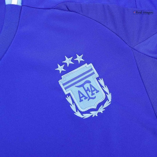 Maglia+Pantaloncini Trasferta Bambini Argentina Copa America 2024 Maglia+Pantaloncini Trasferta Bambini Argentina Copa America 2024