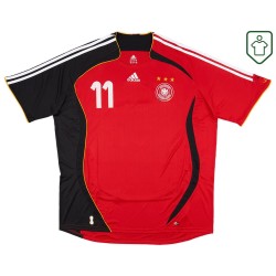 Maglia retrò Germania 2005/07 trasferta da uomo Klose #11 Maglia retrò Germania 2005/07 trasferta da uomo Klose #11