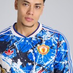 Maglia a maniche lunghe Stone Roses Manchester United 2025/26 Uomo
