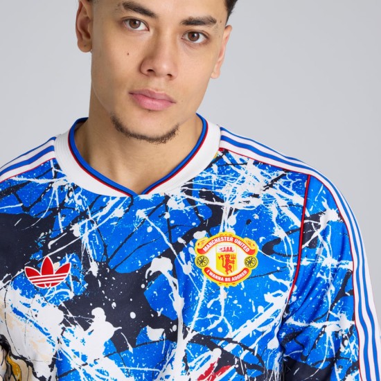 Maglia a maniche lunghe Stone Roses Manchester United 2025/26 Uomo