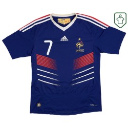 Maglia retrò Francia 2009/10 casa da uomo Ribery #7