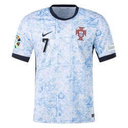 Maglia Trasferta Cristiano Ronaldo #7 Portogallo EURO 2024 Maglia Trasferta Cristiano Ronaldo #7 Portogallo EURO 2024